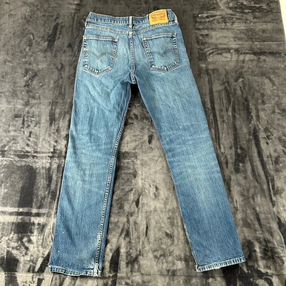 Levi's 511 Slim Fit Jeans Mens W32 L32 Blue Denim Medium Wash